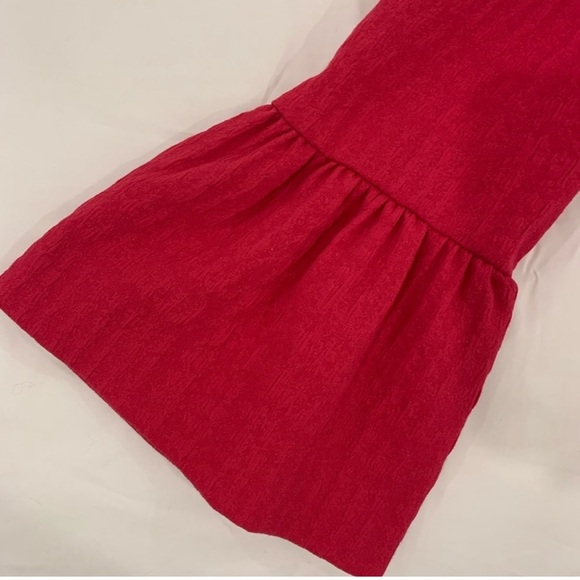 ZARA Fuchsia Dress with Long Sleeves - Picture 8 of 8